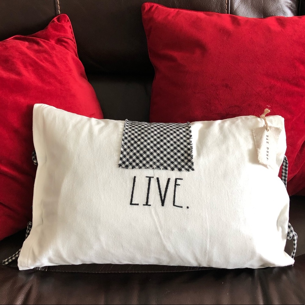 SOLD ELSEWHERE Rae Dunn Pillow - Picture 1 of 3